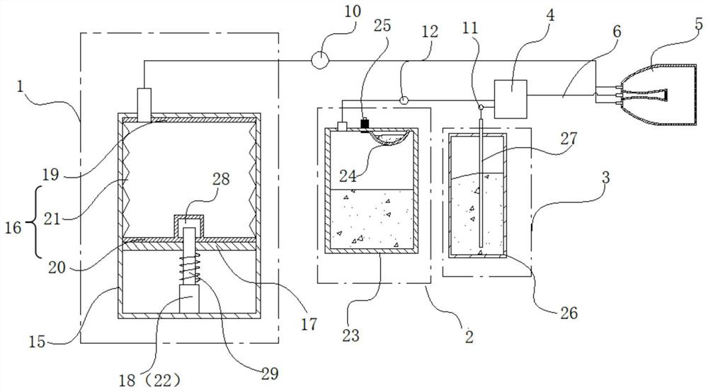 A kind of perfluorohexanone rapid fire extinguishing device and fire extinguishing system