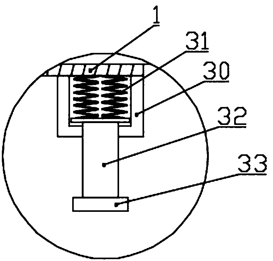 Timber crushing device high in crushing efficiency