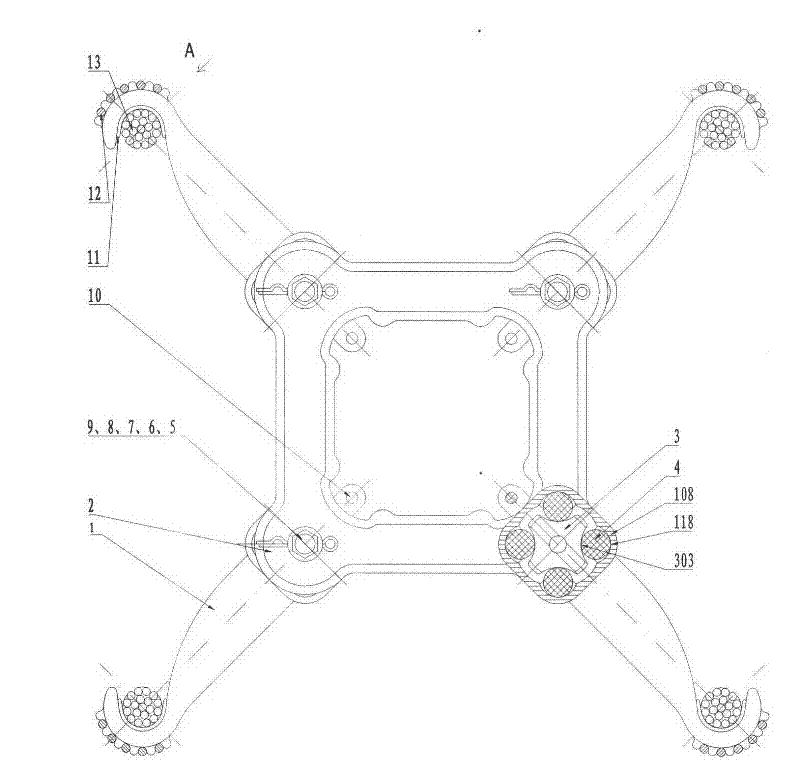 A pre-twisted anti-skid damping spacer