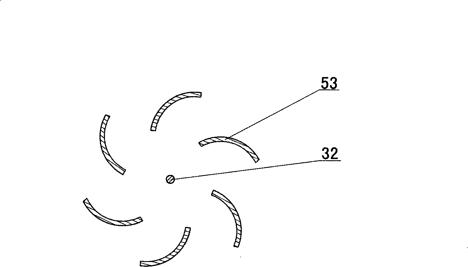 Solar energy and wind energy integrated generating set