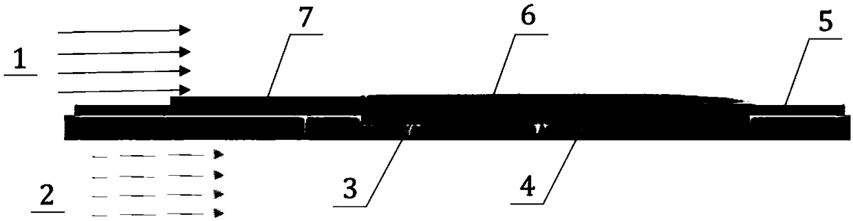 Supersonic mixing reinforcing device