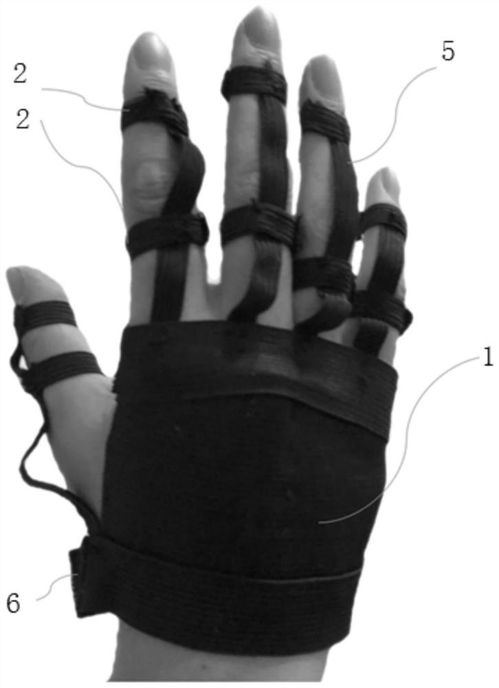 Gesture data collection glove and sign language gesture recognition method based on gesture data collection glove