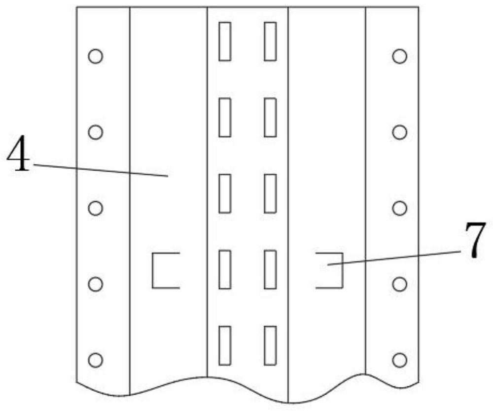 Indoor space non-bearing partition wall system