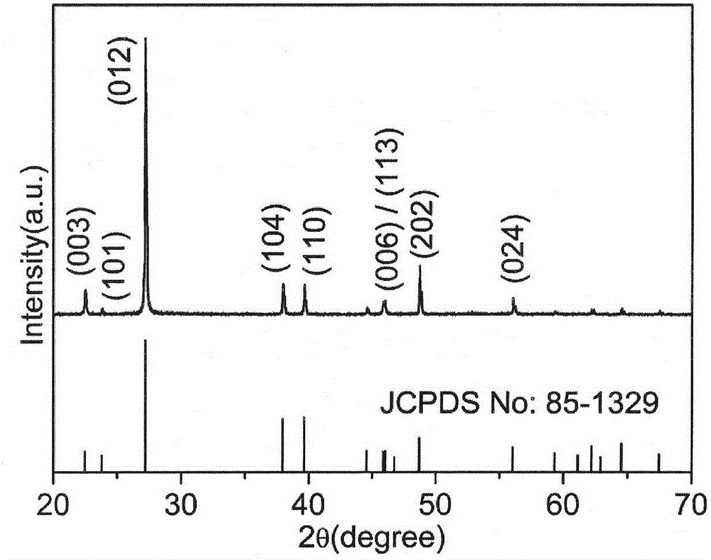 Half-metallic bismuth nanoribbon, half-metallic bismuth nanospheres and preparation method of half-metallic bismuth nanoribbon and half-metallic bismuth nanospheres