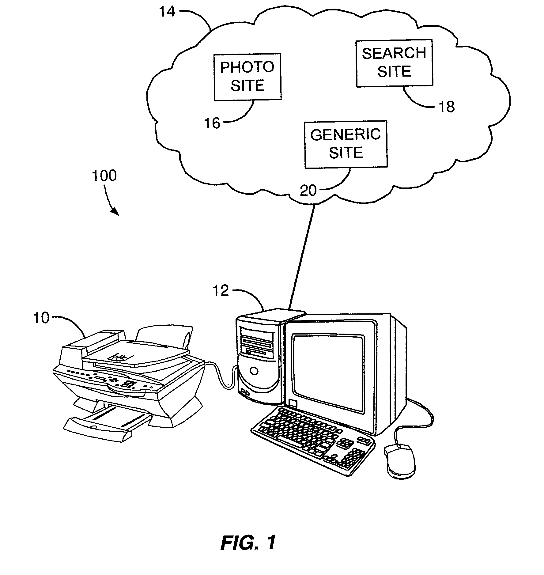 Web-based image extraction