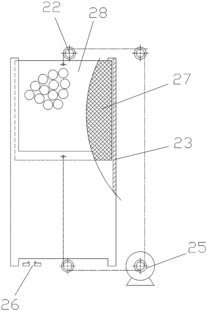 Medical charge wind air purifying device