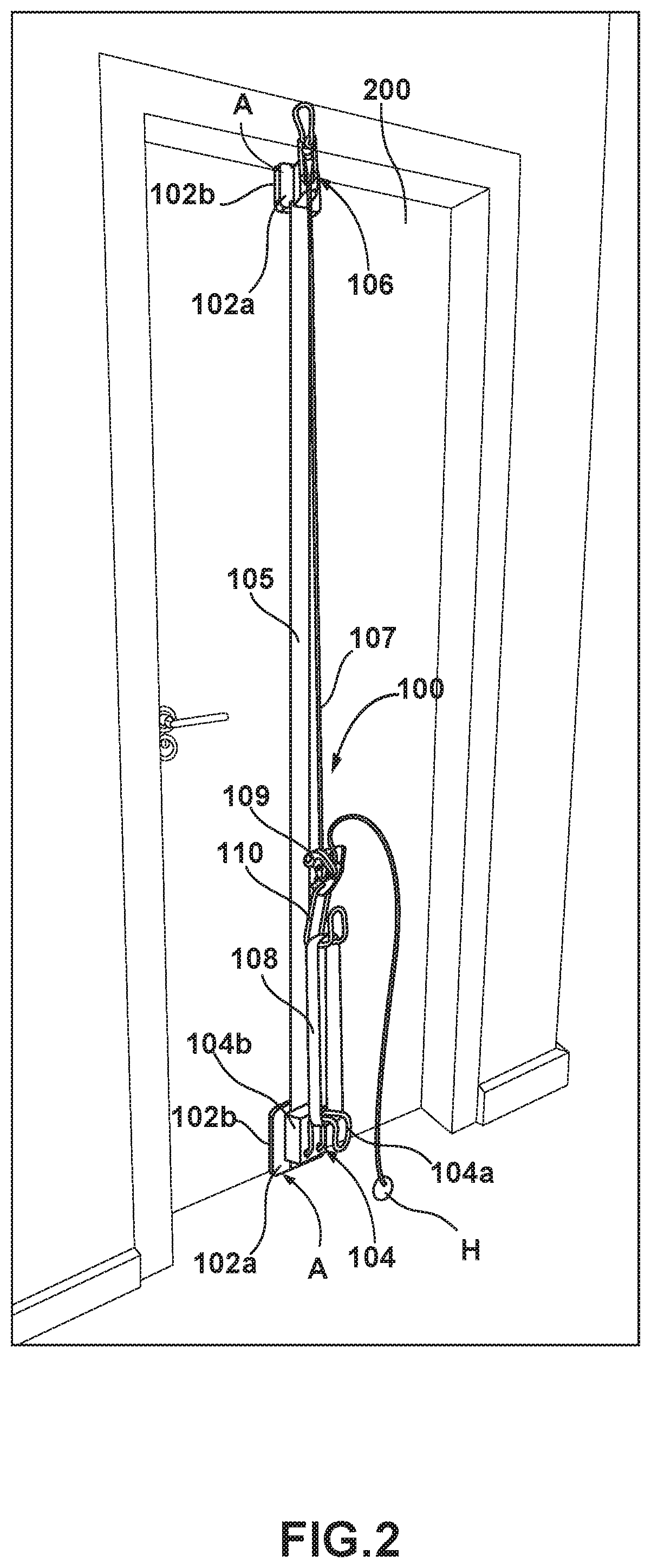 Portable full body workout system