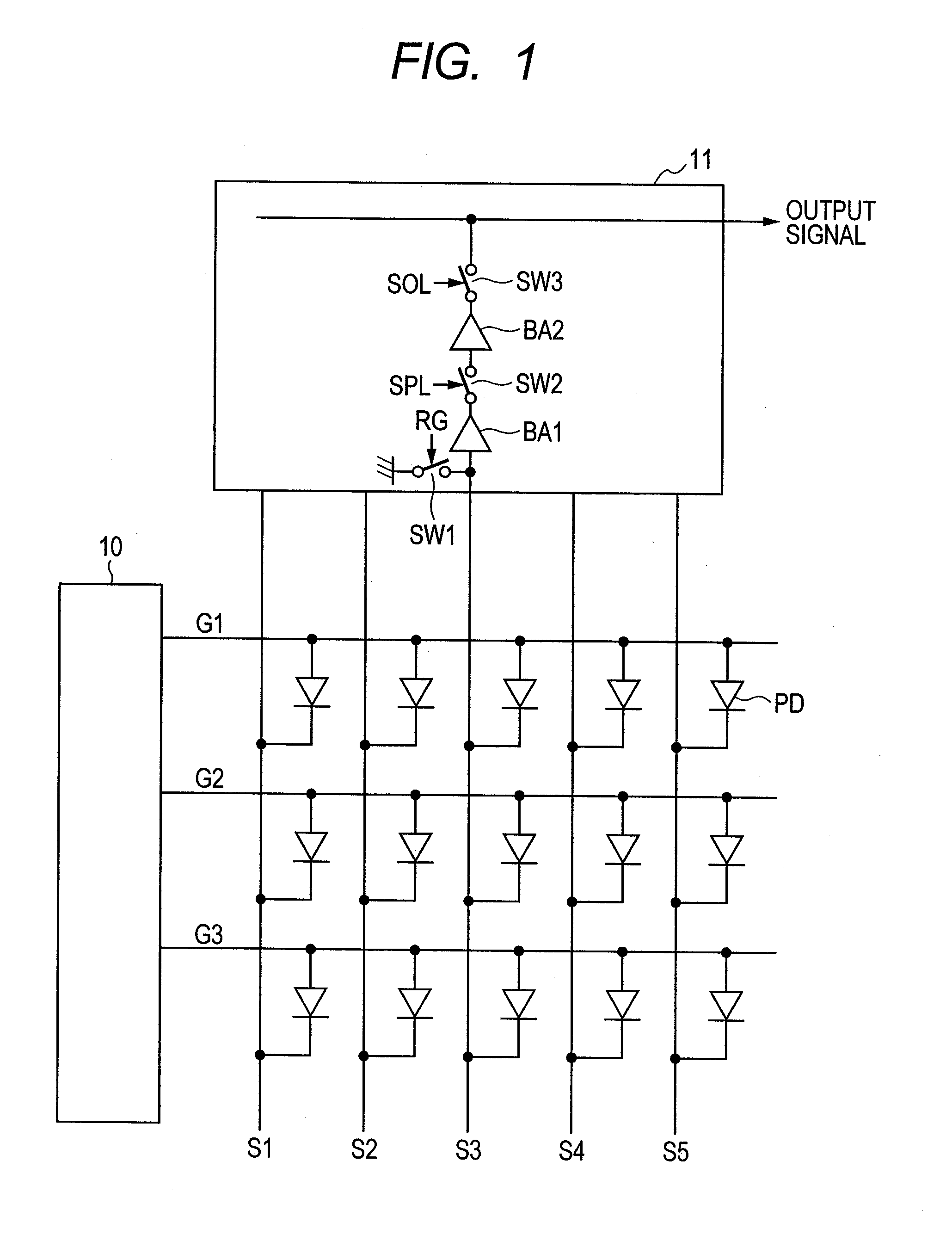 Photosensor device