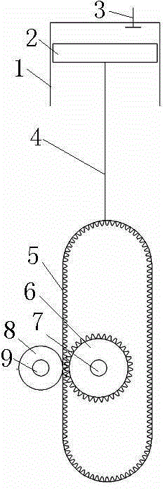 Cycle internal combustion engine capable of implementing constant-volume combustion