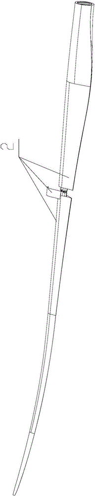 Wind driven generator and combined blade thereof