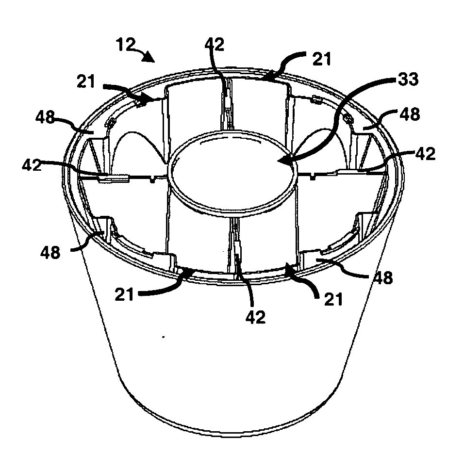 Planter container inserts