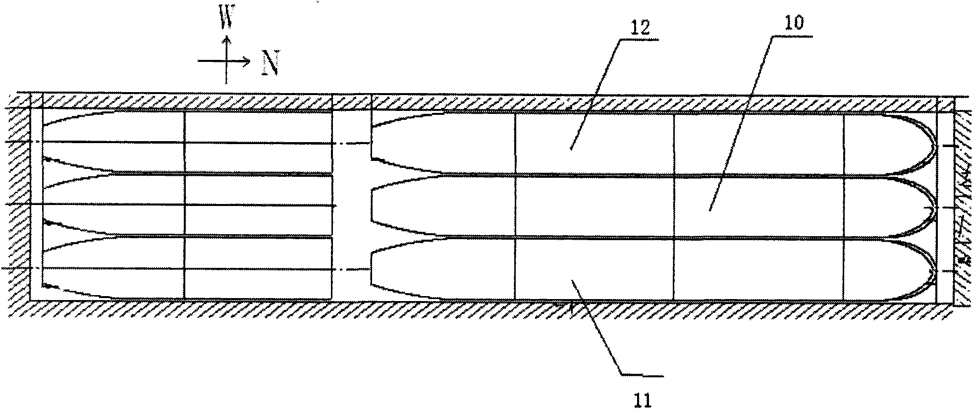 Method for undock ballasting in ship building