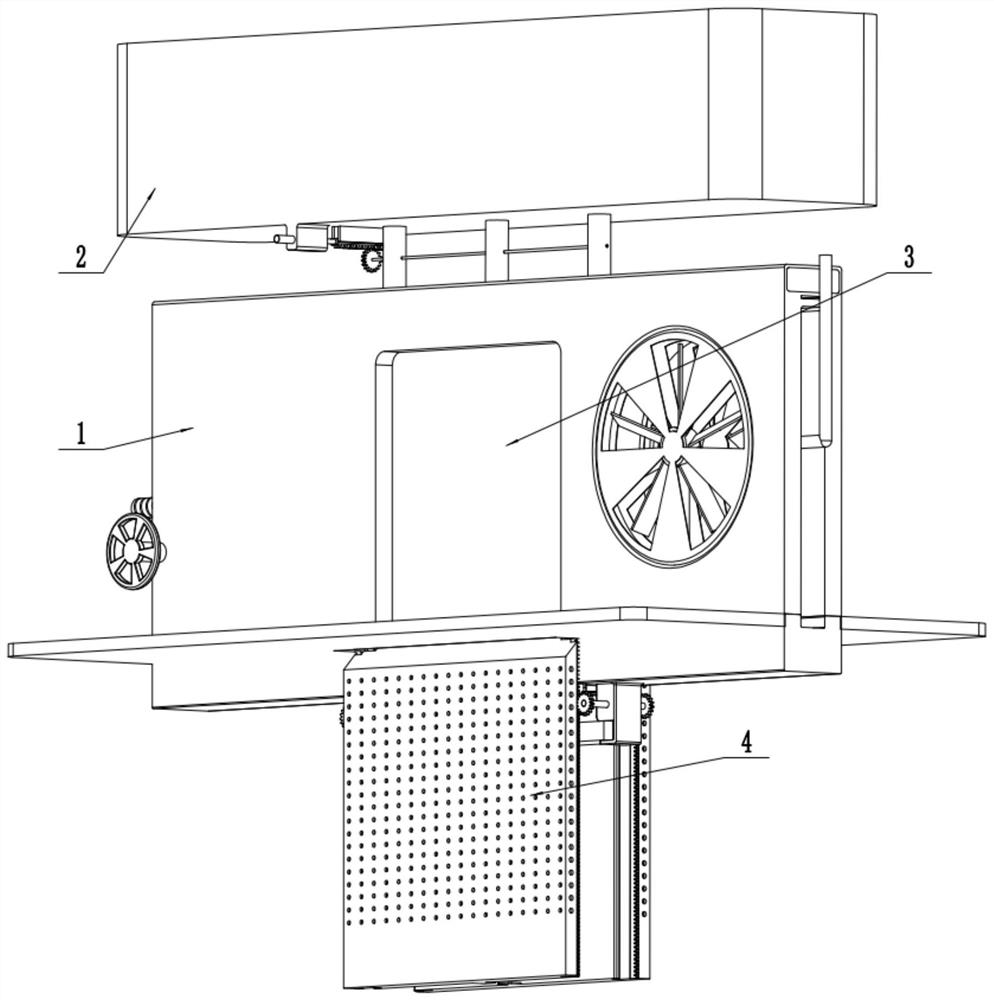 Fireproof door with fire extinguishing function