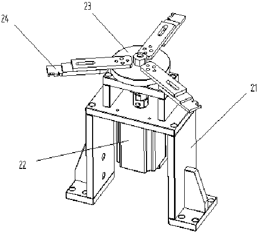 A button battery automatic butt welding device