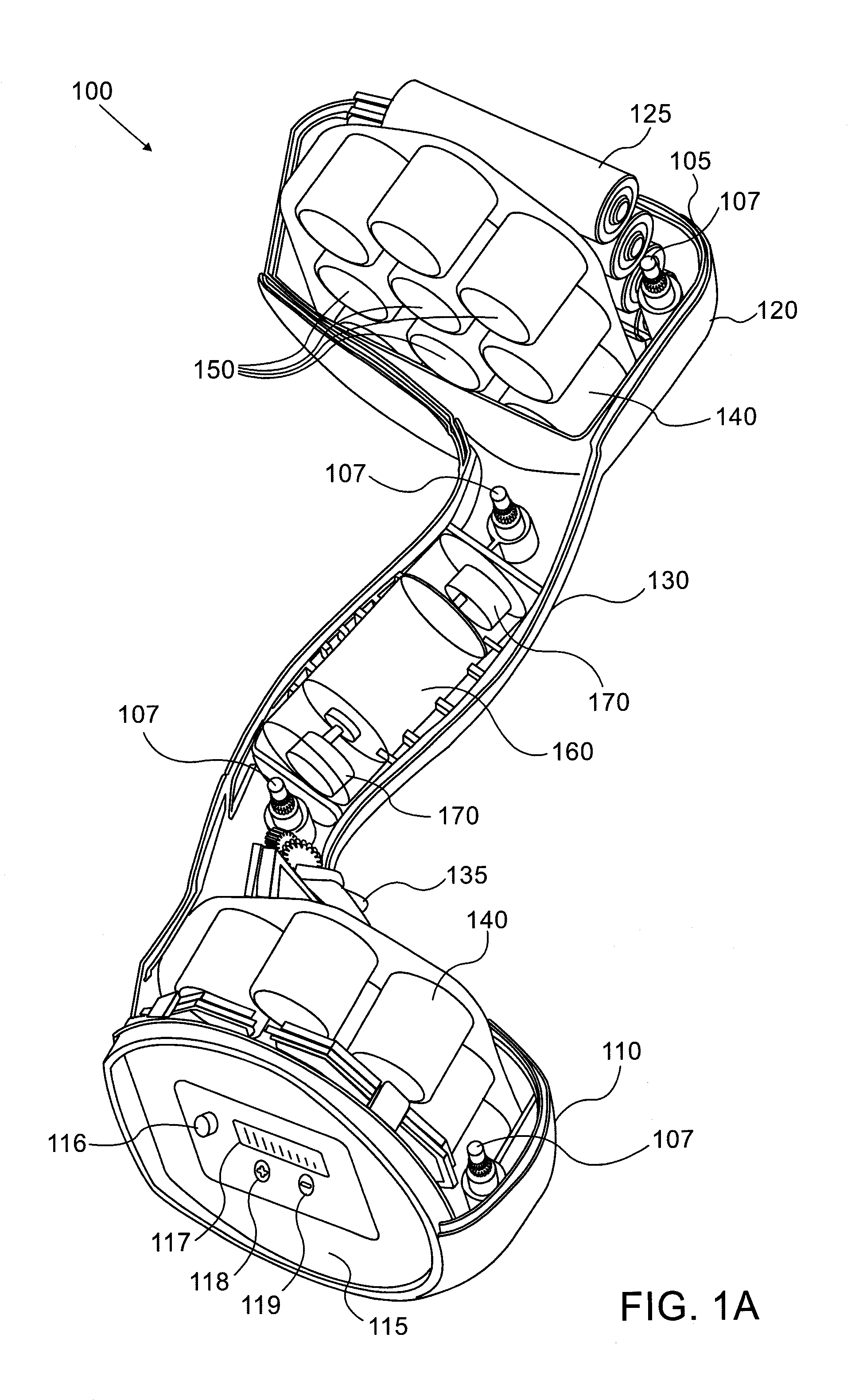 Vibratory exercise device