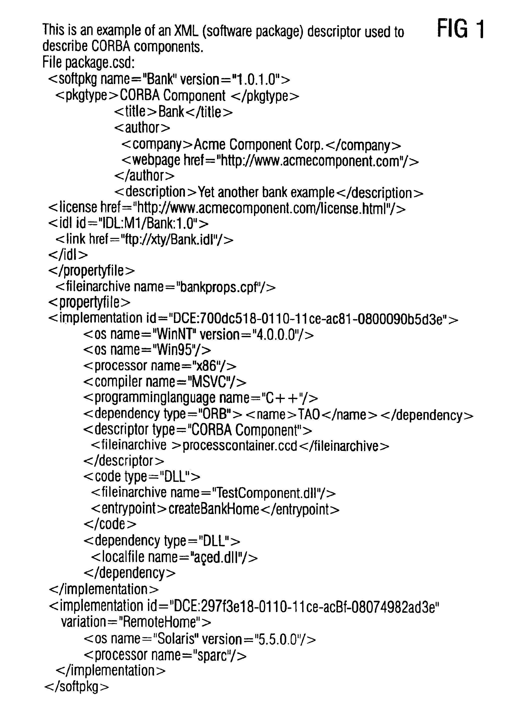 Method and device for performing a query on a markup document to conserve memory and time