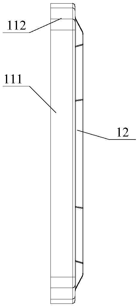 Air conditioning outdoor unit and top cover thereof