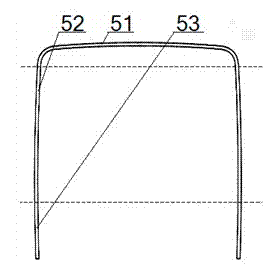 Birdcage type vehicle body skeleton structure