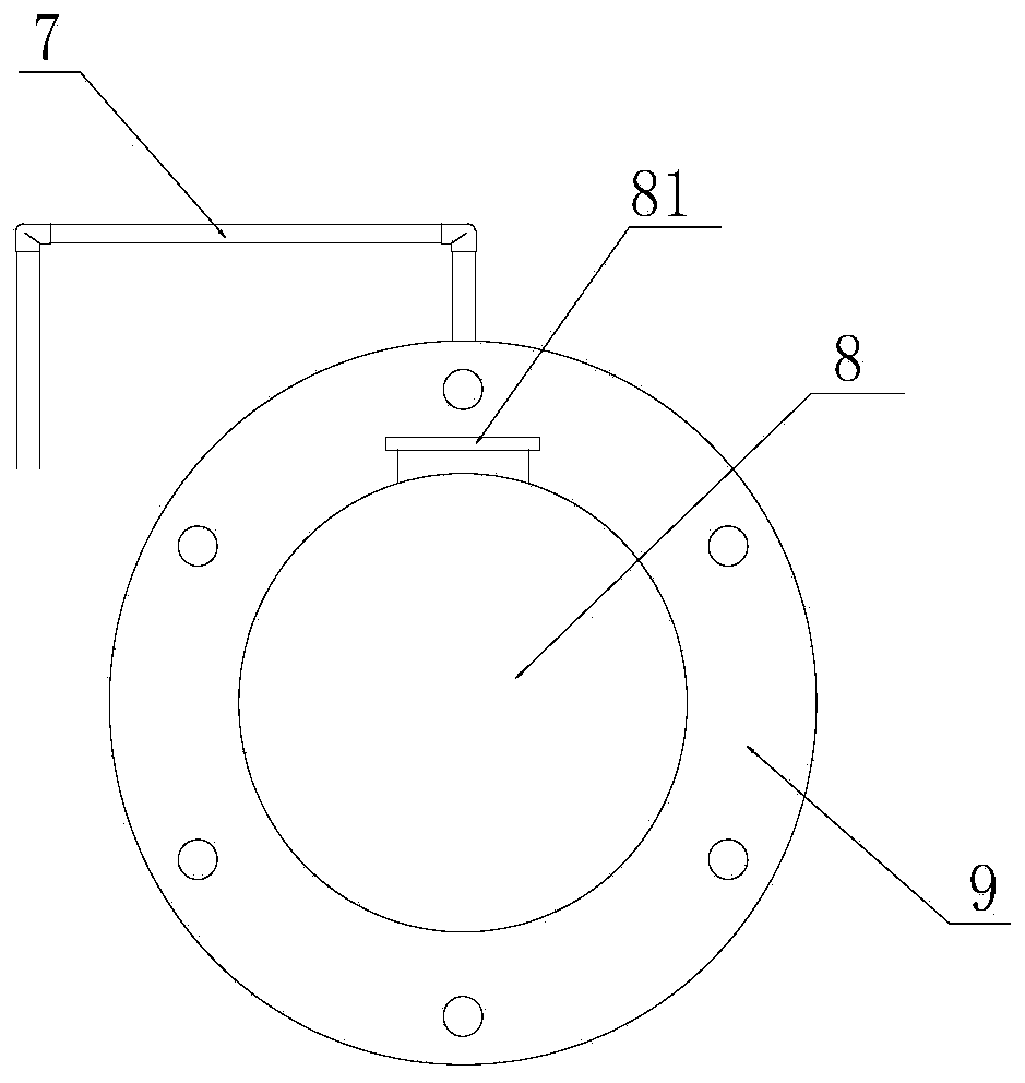 Centrifugal water diversion device and implementation method thereof