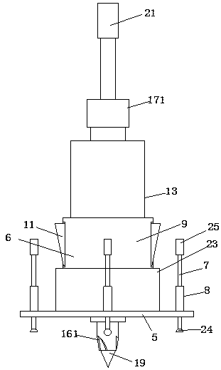 Bone drilling device for medical operation of nervous system