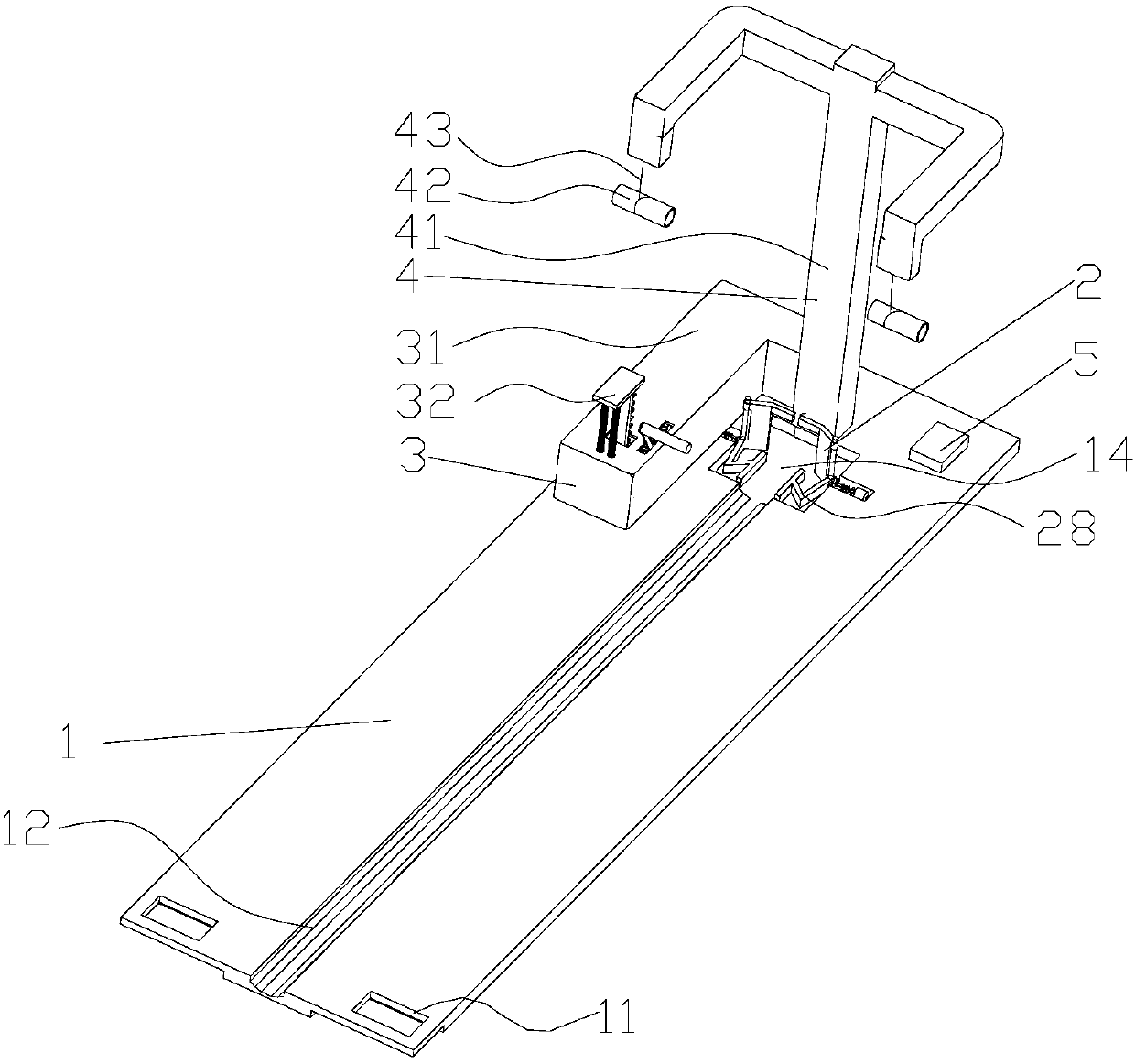 Two-wheel vehicle parking fixing device for stereo garage