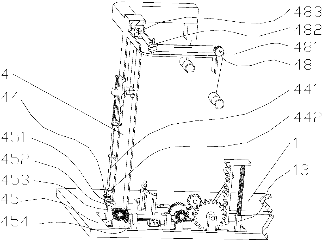 Two-wheel vehicle parking fixing device for stereo garage