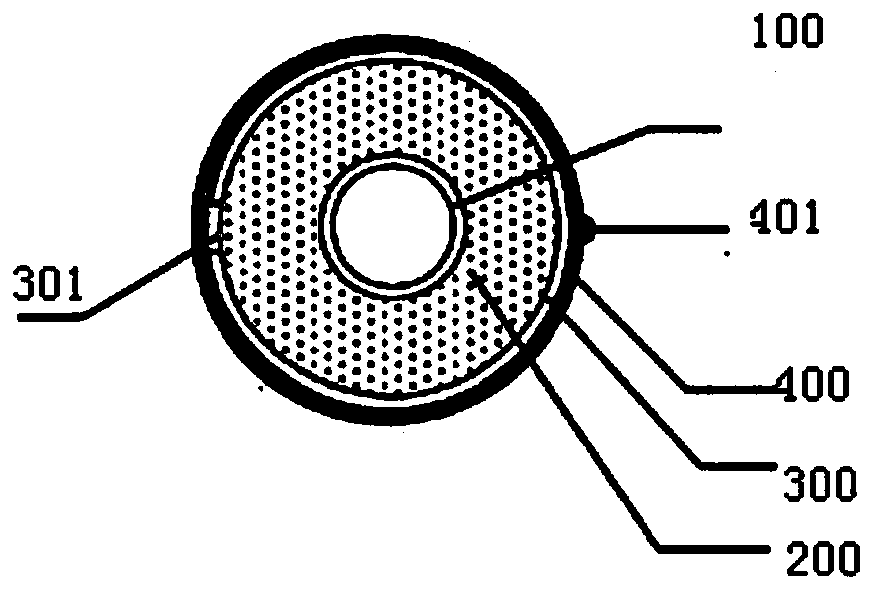 Coaxial leaky cable for 5G signal transmission