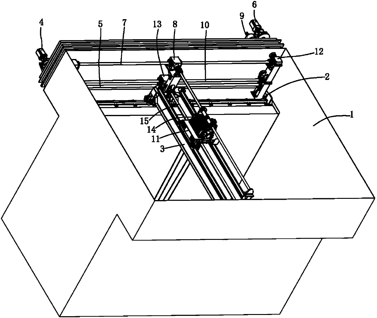 Hot cell crane