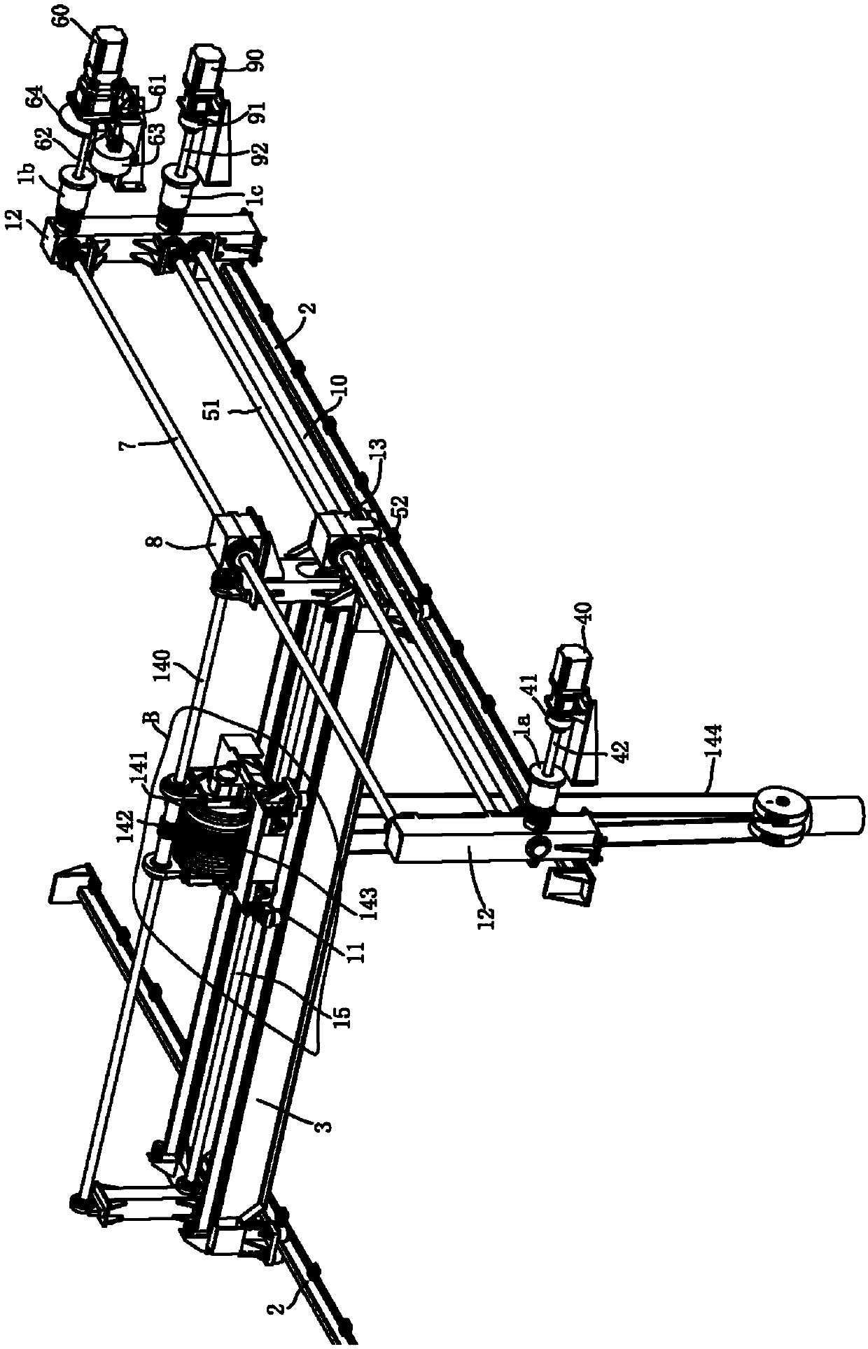 Hot cell crane