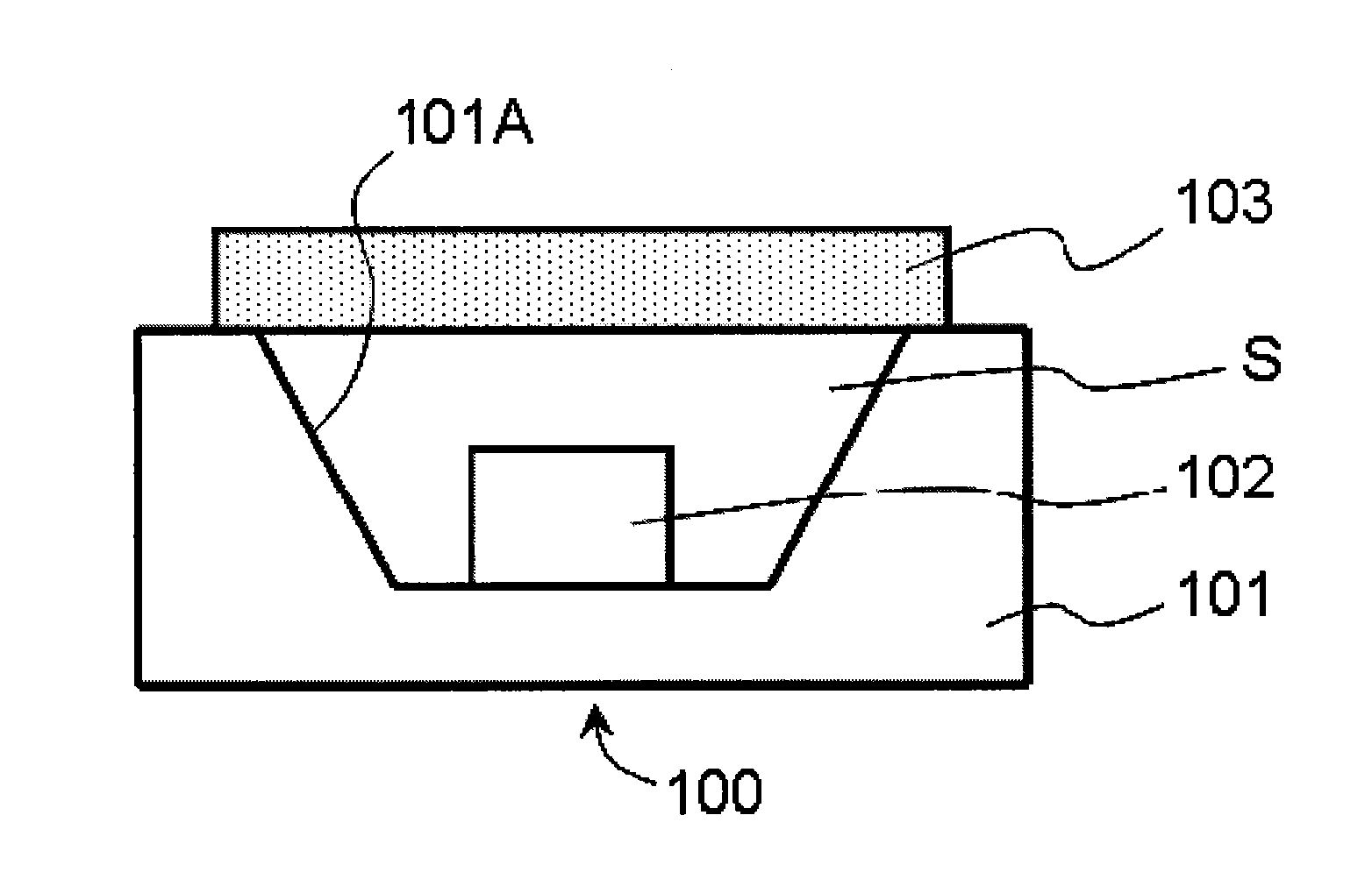 White semiconductor light emitting device