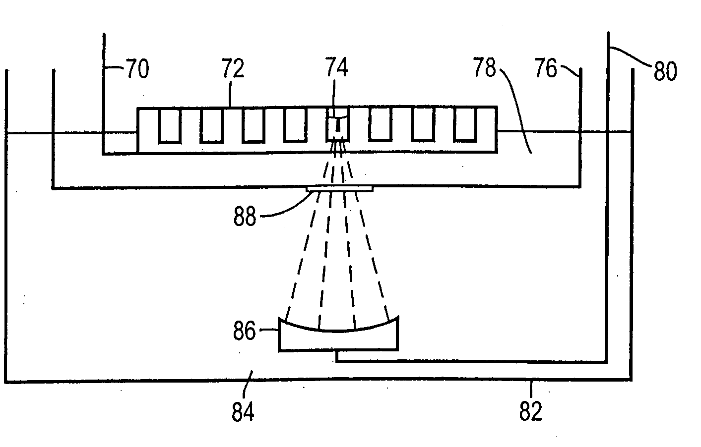 Method and apparatus for acoustically controlling liquid solutions in microfluidic devices