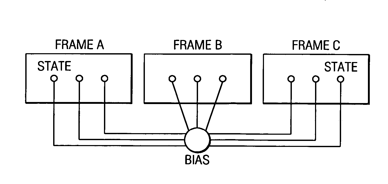 Incremental adjustment of state-dependent bias parameters for adaptive speech recognition