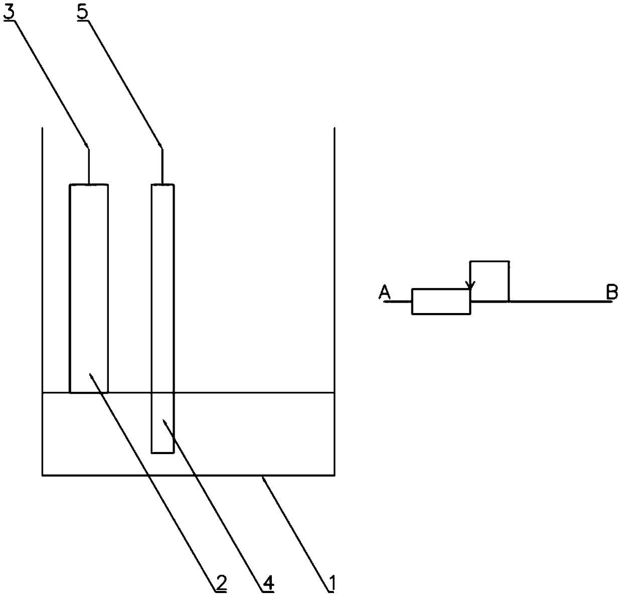 Liquid level detection device