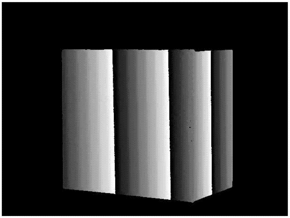 Method for fast recovering surface phase of high-light object based on least square method