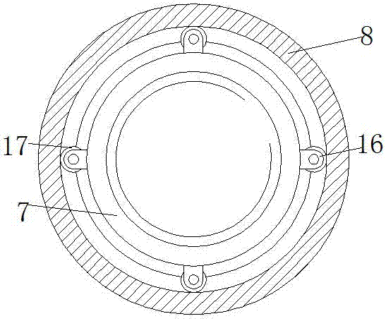 Chemical draught fan facilitating installation