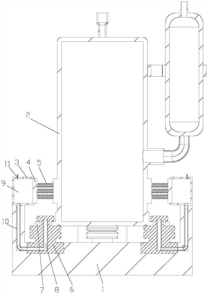 Compressor assembly and air conditioner