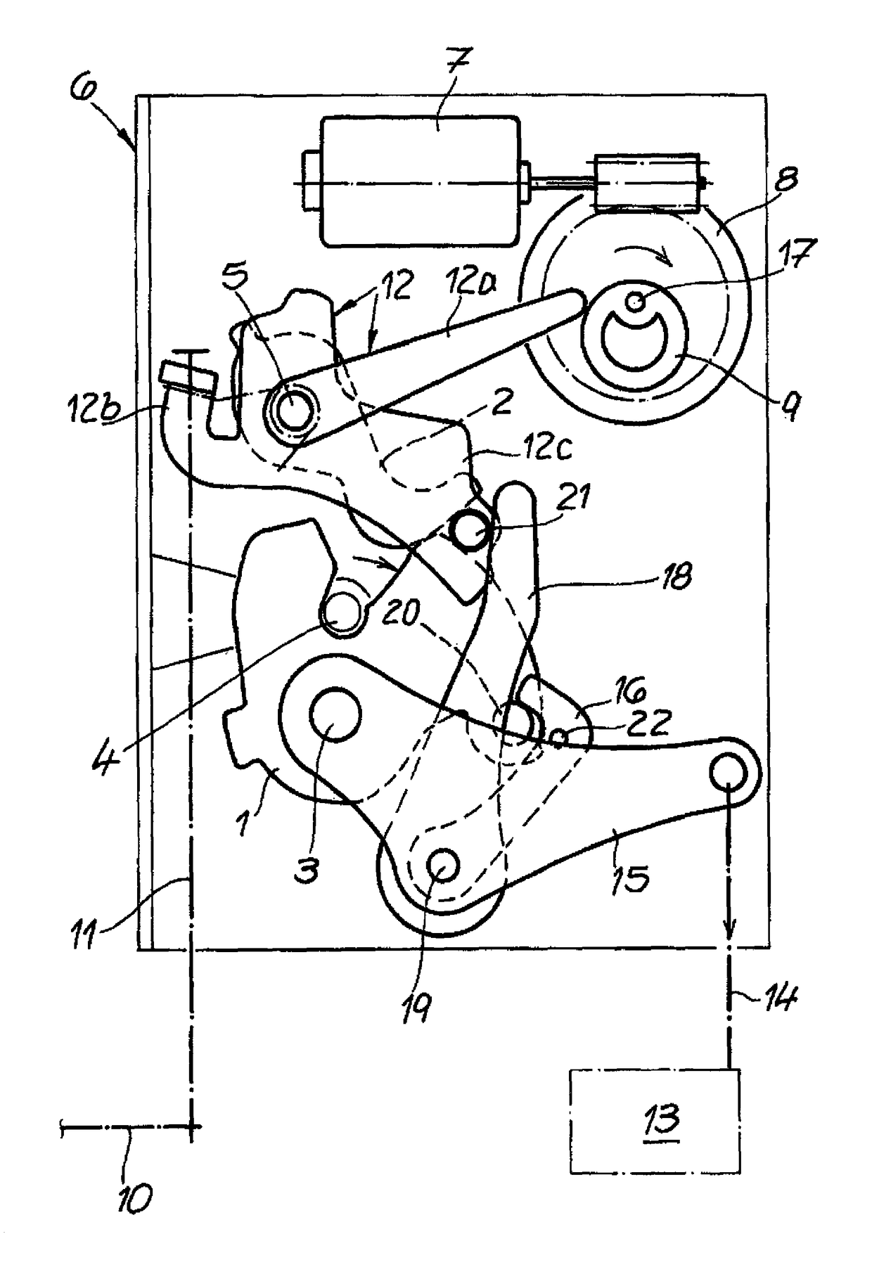 Motor vehicle door lock