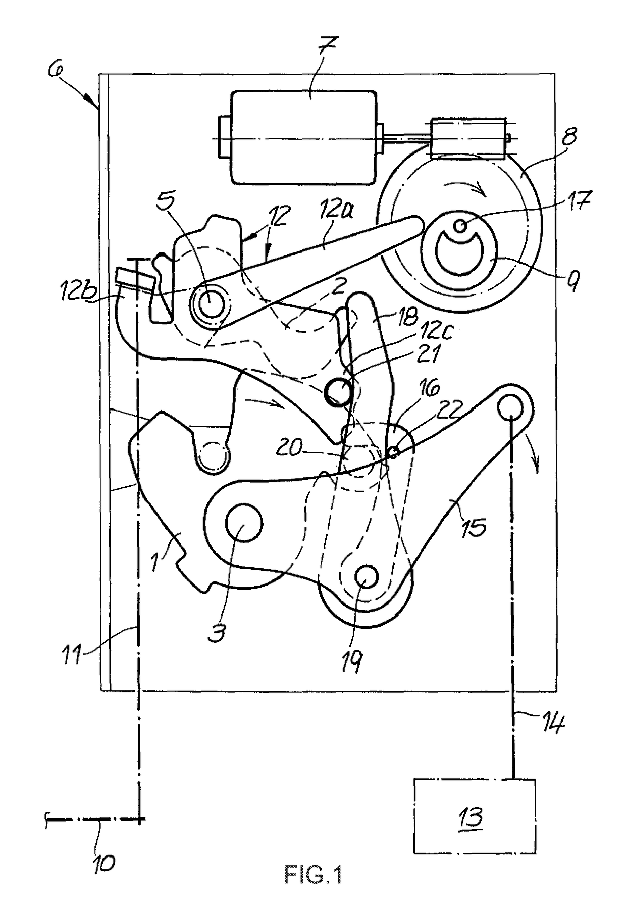 Motor vehicle door lock