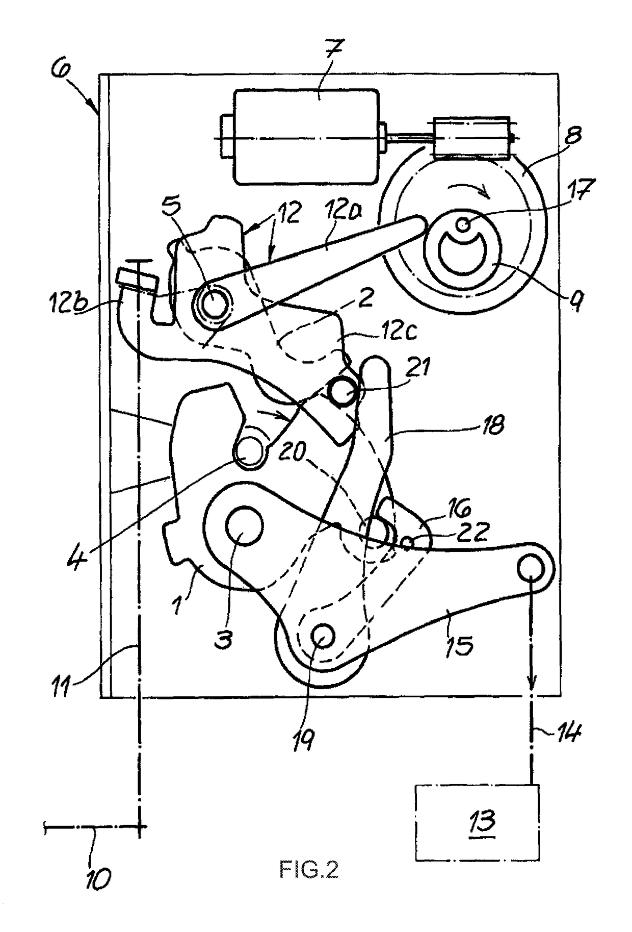 Motor vehicle door lock