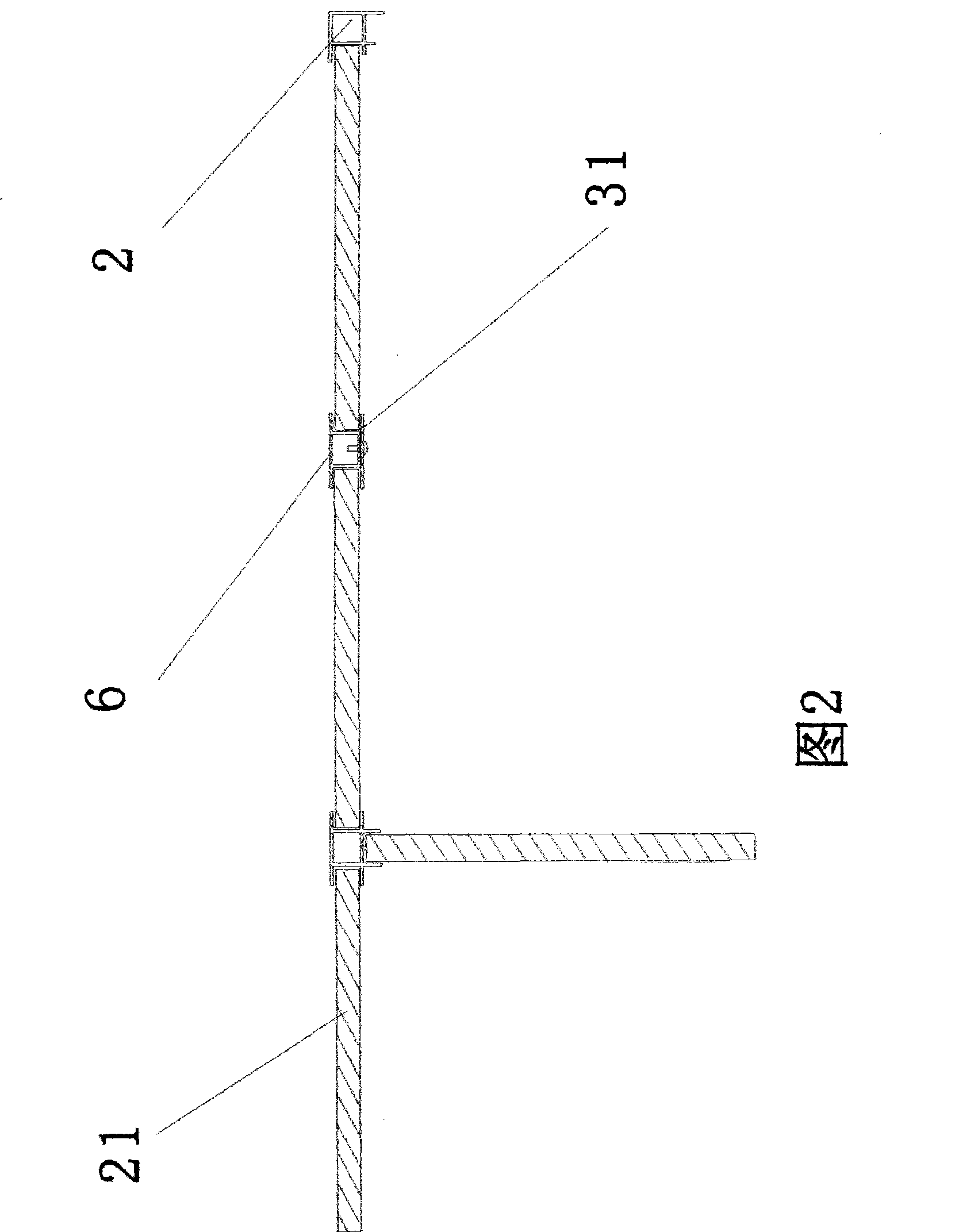 Combined light steel structure house and mounting method thereof