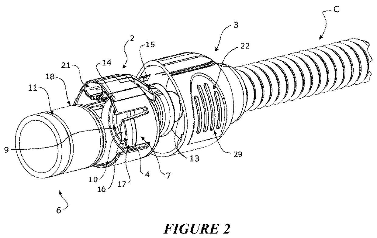 Apparatus for use in a respiratory support system