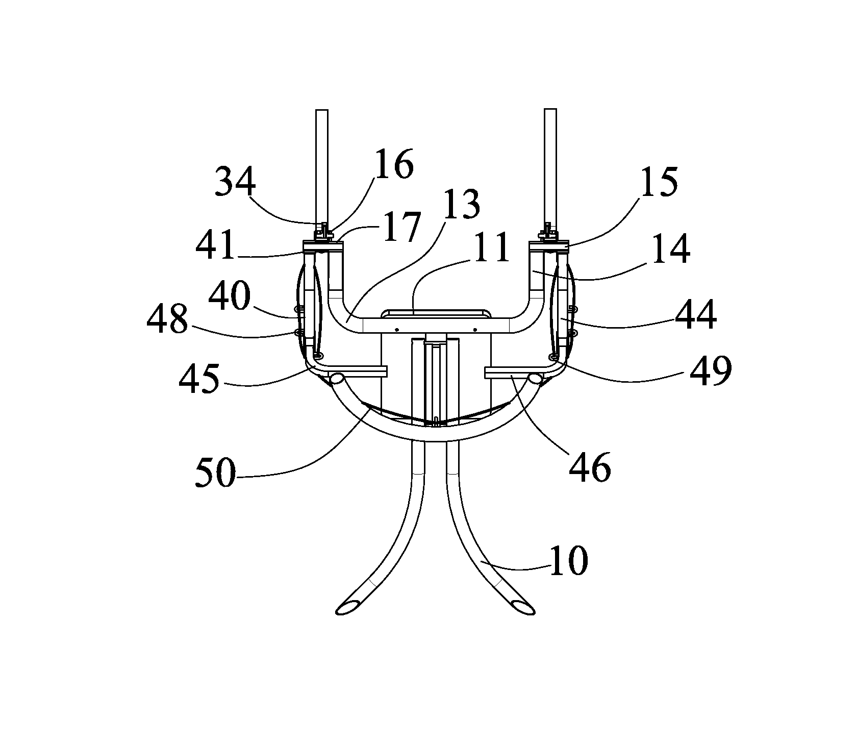 Rehabilitation mechanism for hand and leg