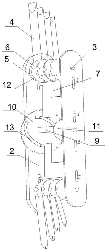 Novel folding screwdriver