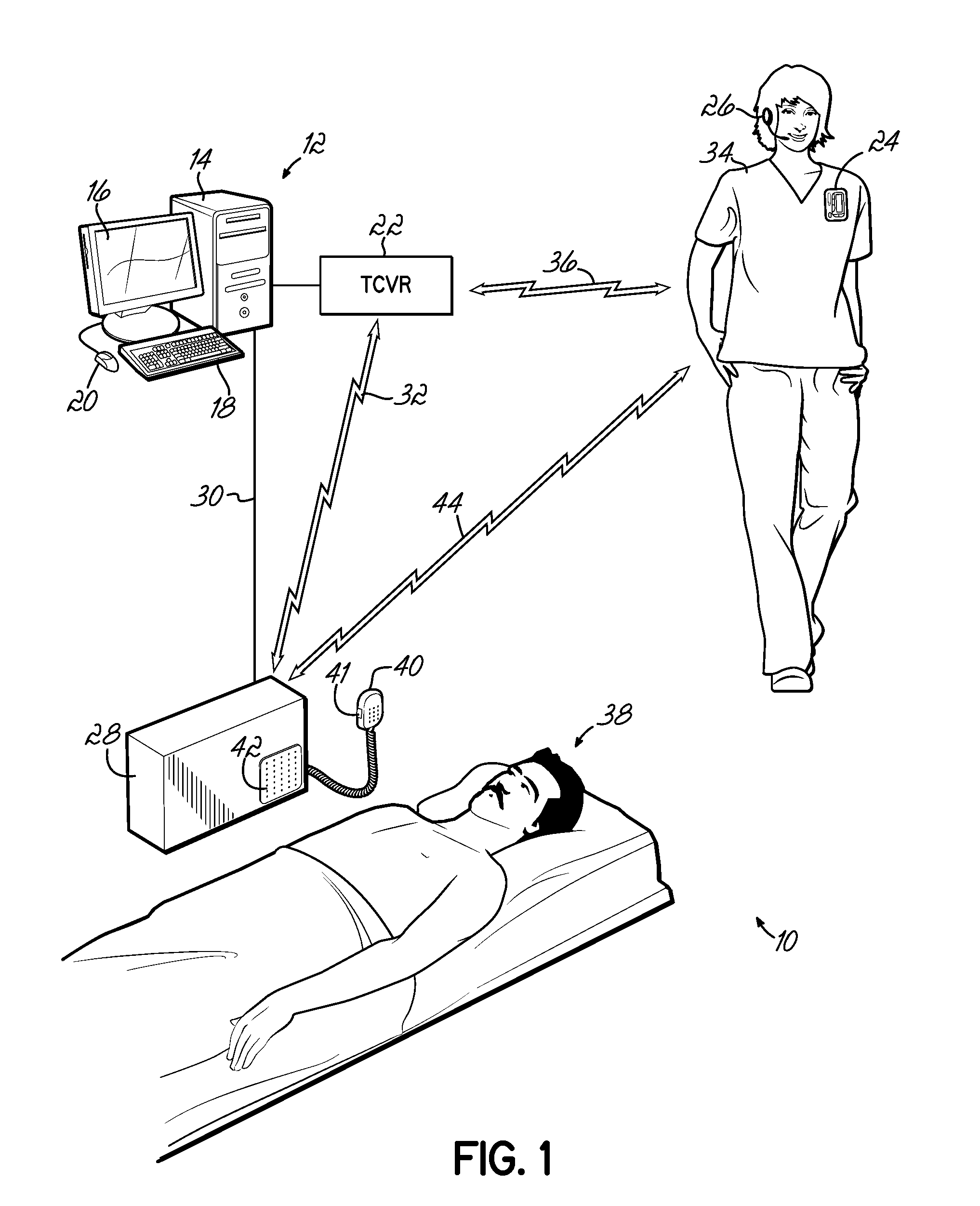 Speech-driven patient care system with wearable devices