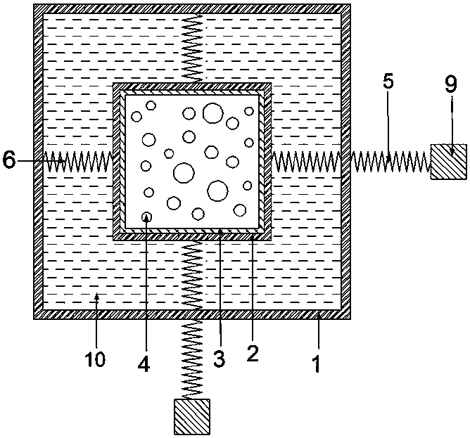 Three-way nonlinear hybrid energy dissipation self-resetting damper