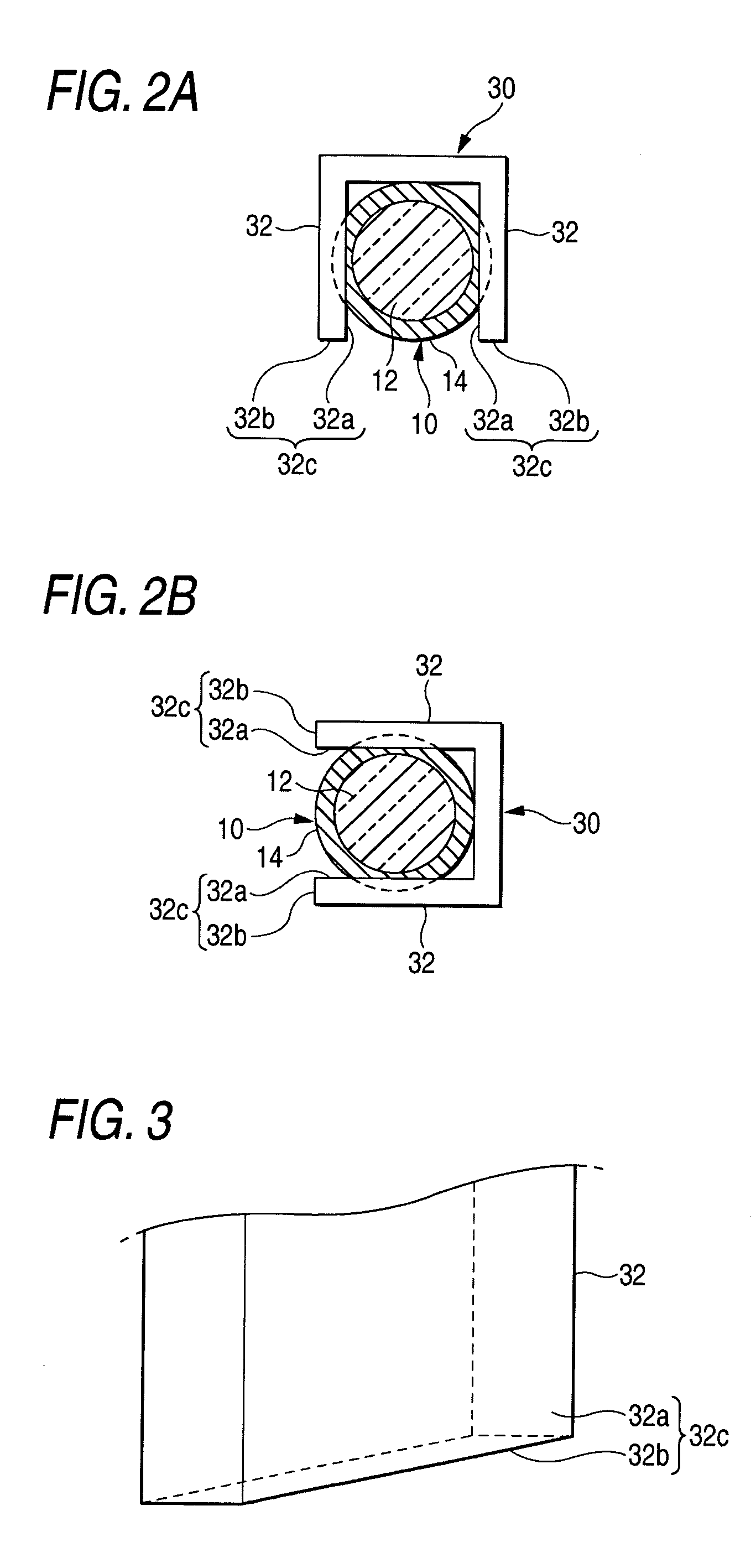 Optical cable fixing structure