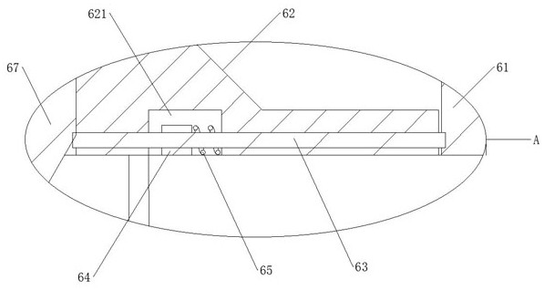 Raw material mixing device used before new material processing