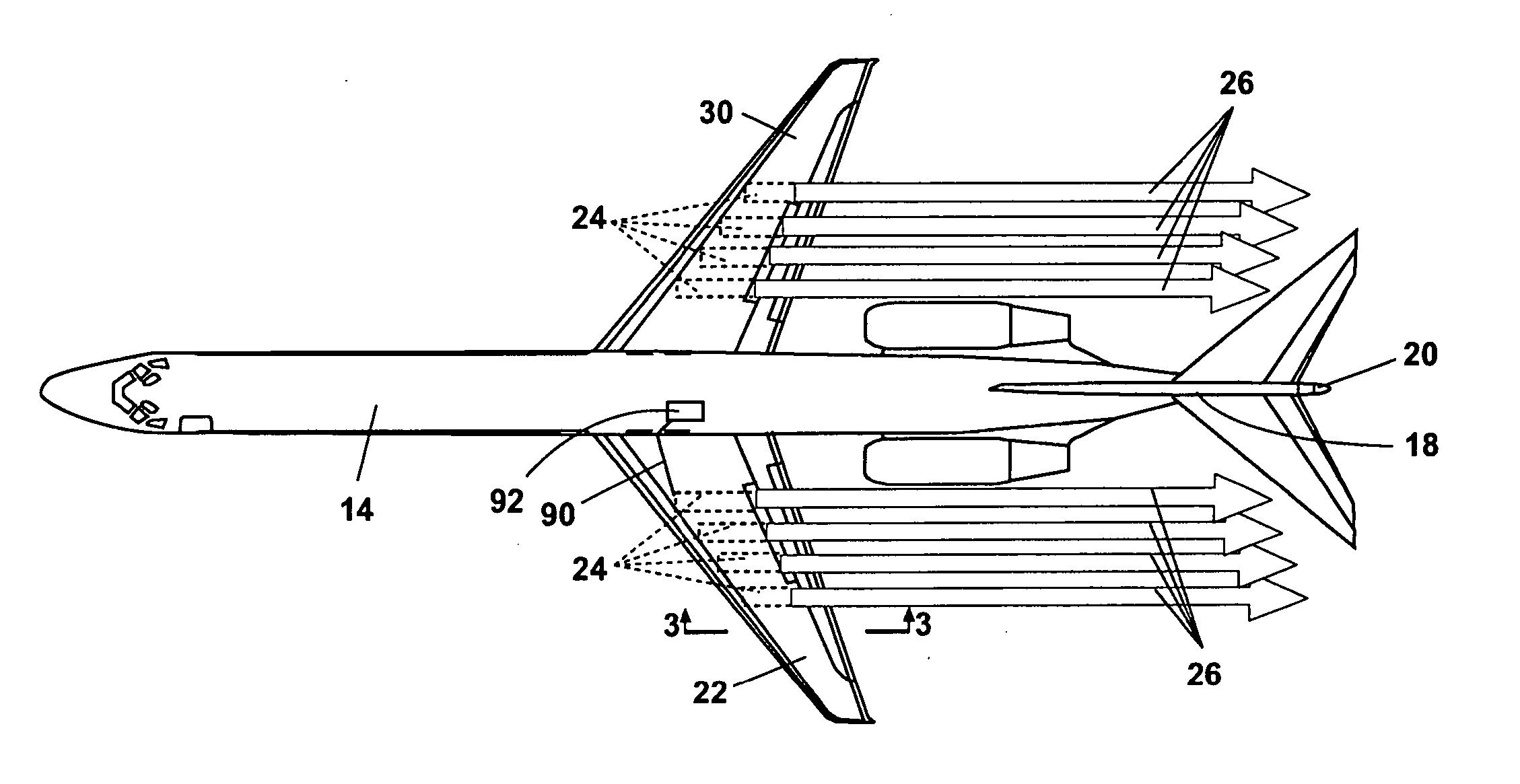 Horizontal augmented thrust system and method for creating augmented thrust