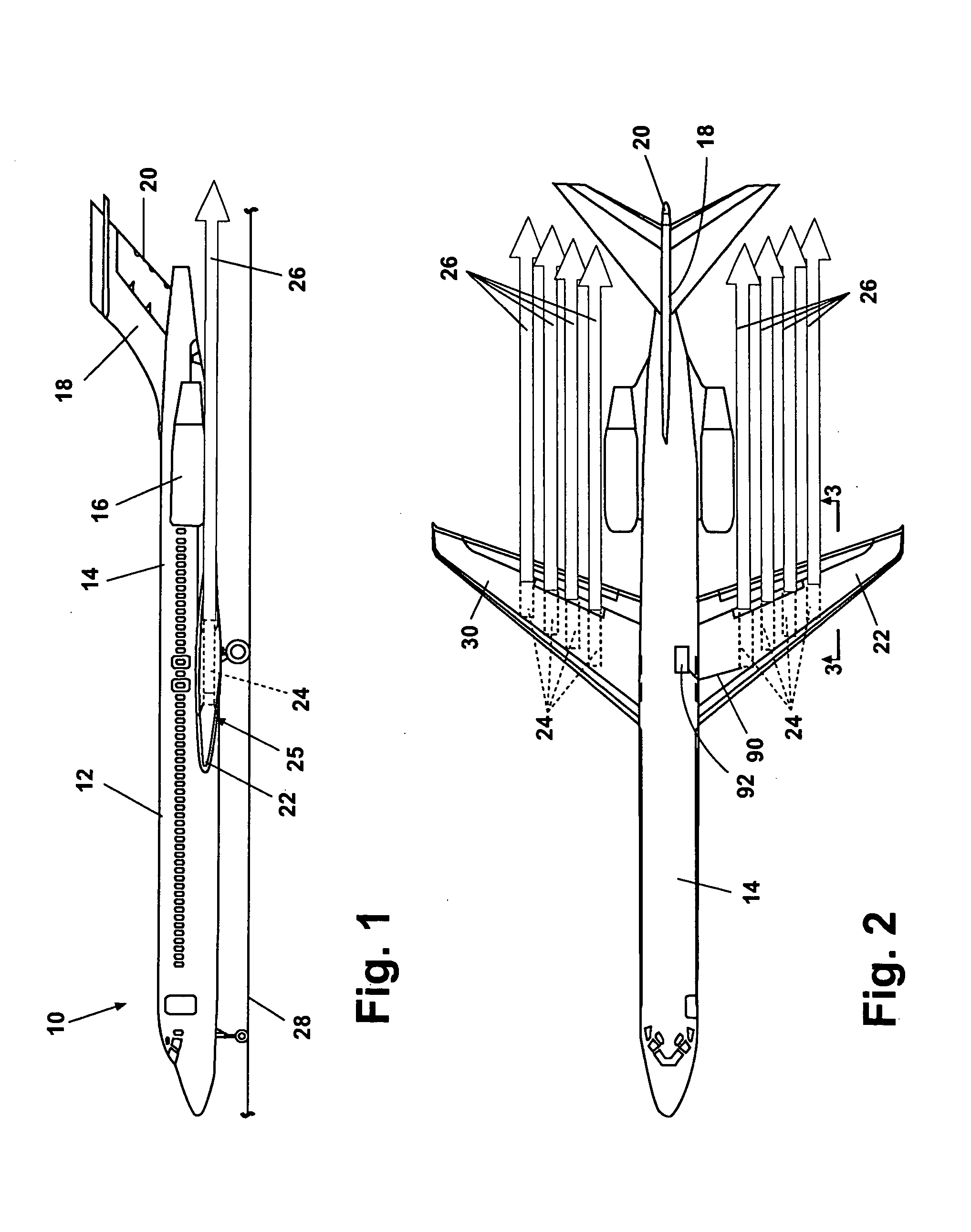 Horizontal augmented thrust system and method for creating augmented thrust