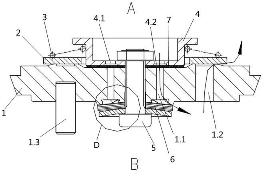 A bottom valve of oil pressure shock absorber